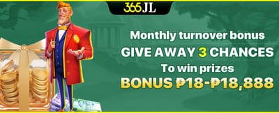 Monthly Jackpot Turnover Reward promotion
